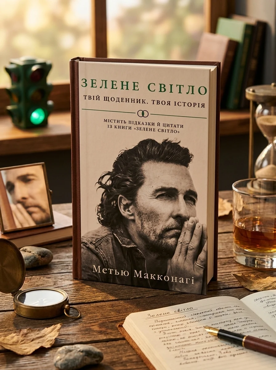 Зелене світло. Твій щоденник. Твоя історія — Книги