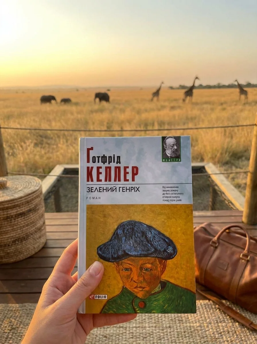 Зелений Генріх — Ґотфрід Келлер, обкладинка