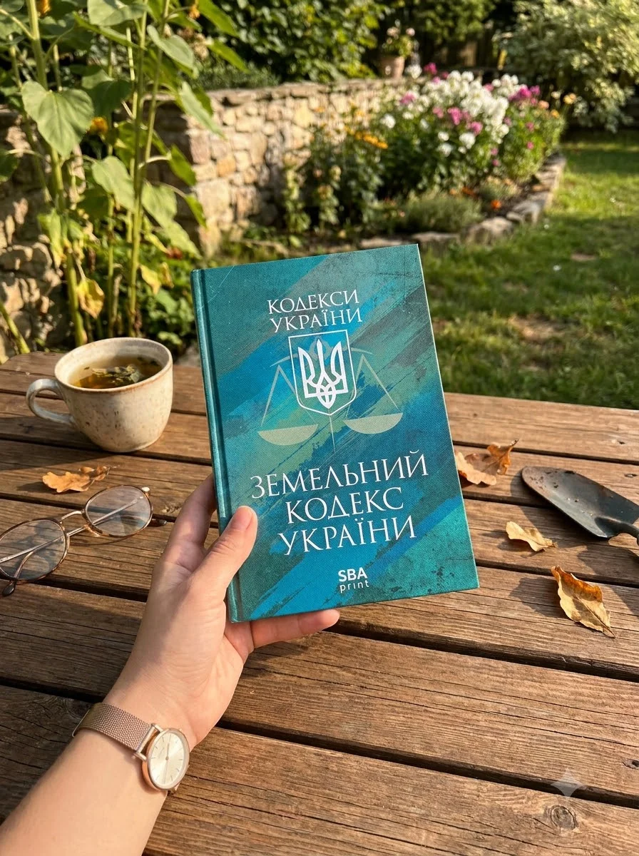 Земельний кодекс України. Чинне законодавство України зі змінами та доповненнями станом на 9 грудня 2025 р., обкладинка