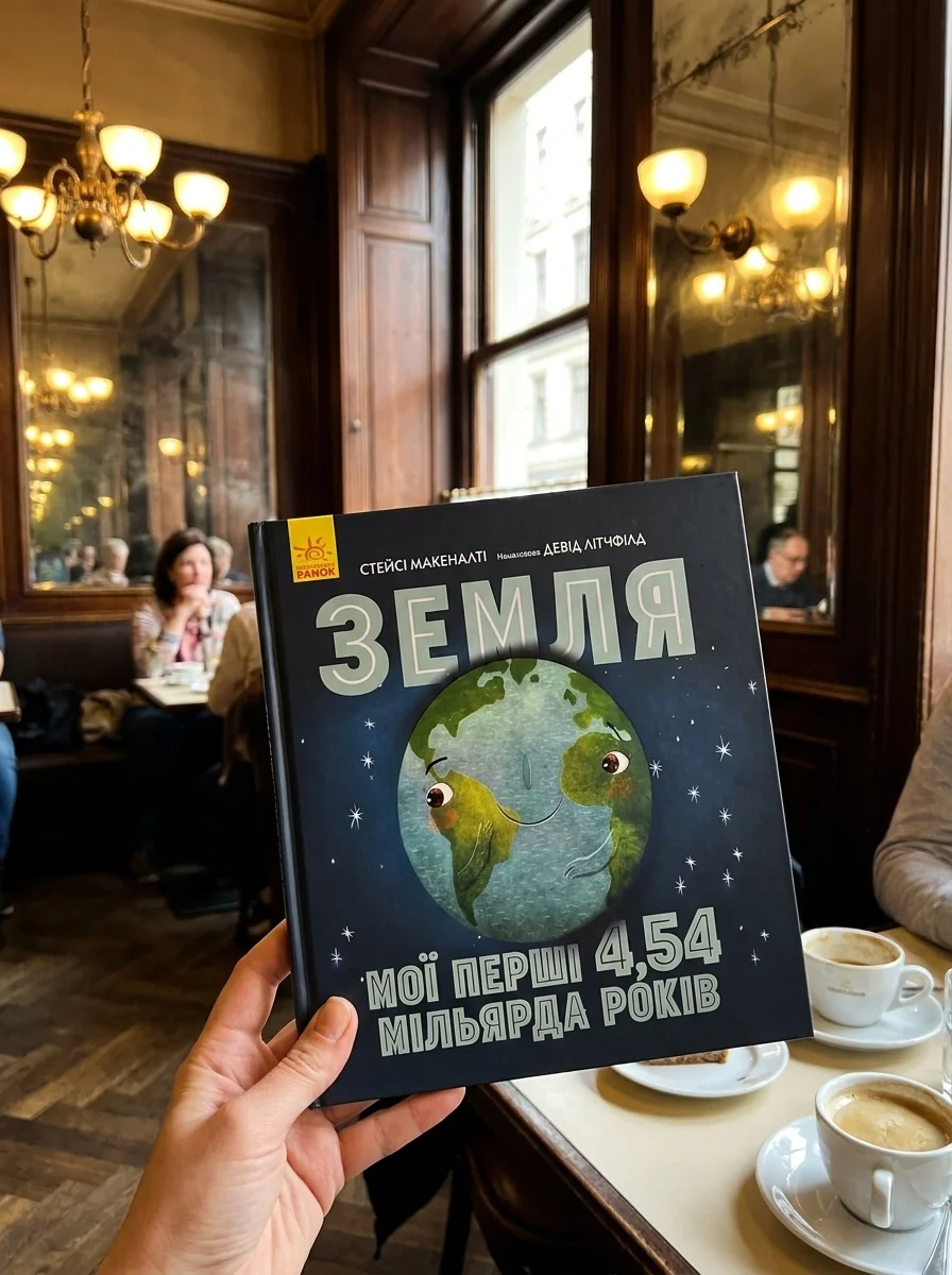 Земля. Мої перші 4,54 мільярда років — Макеналті Стейсі, обкладинка