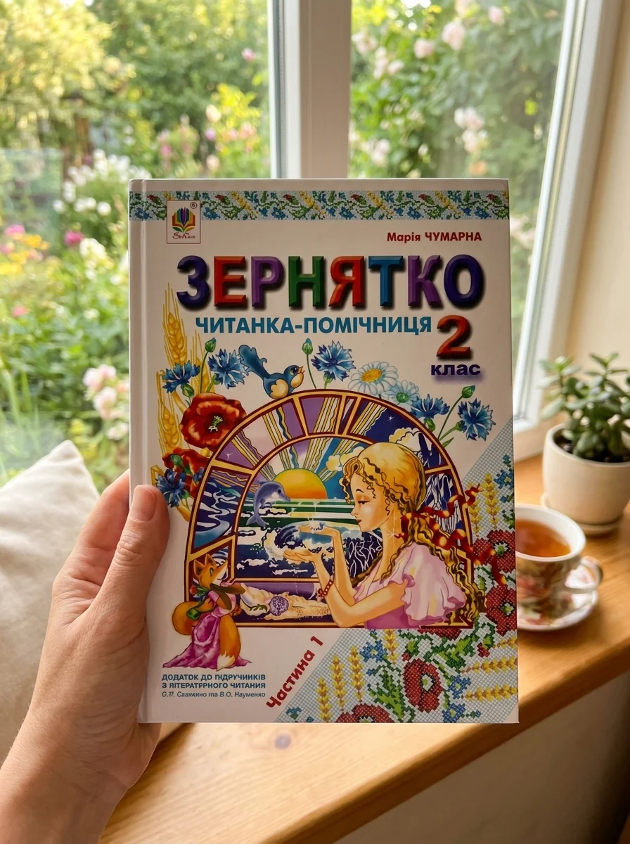 Зернятко. Читанка-помічниця. 2 клас. Частина 1 — Вивчення мов