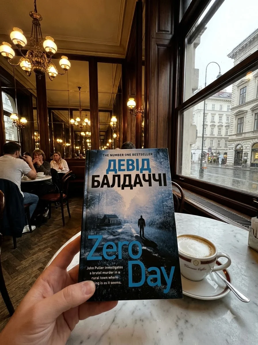 Zero Day — Девід Балдаччі, обкладинка