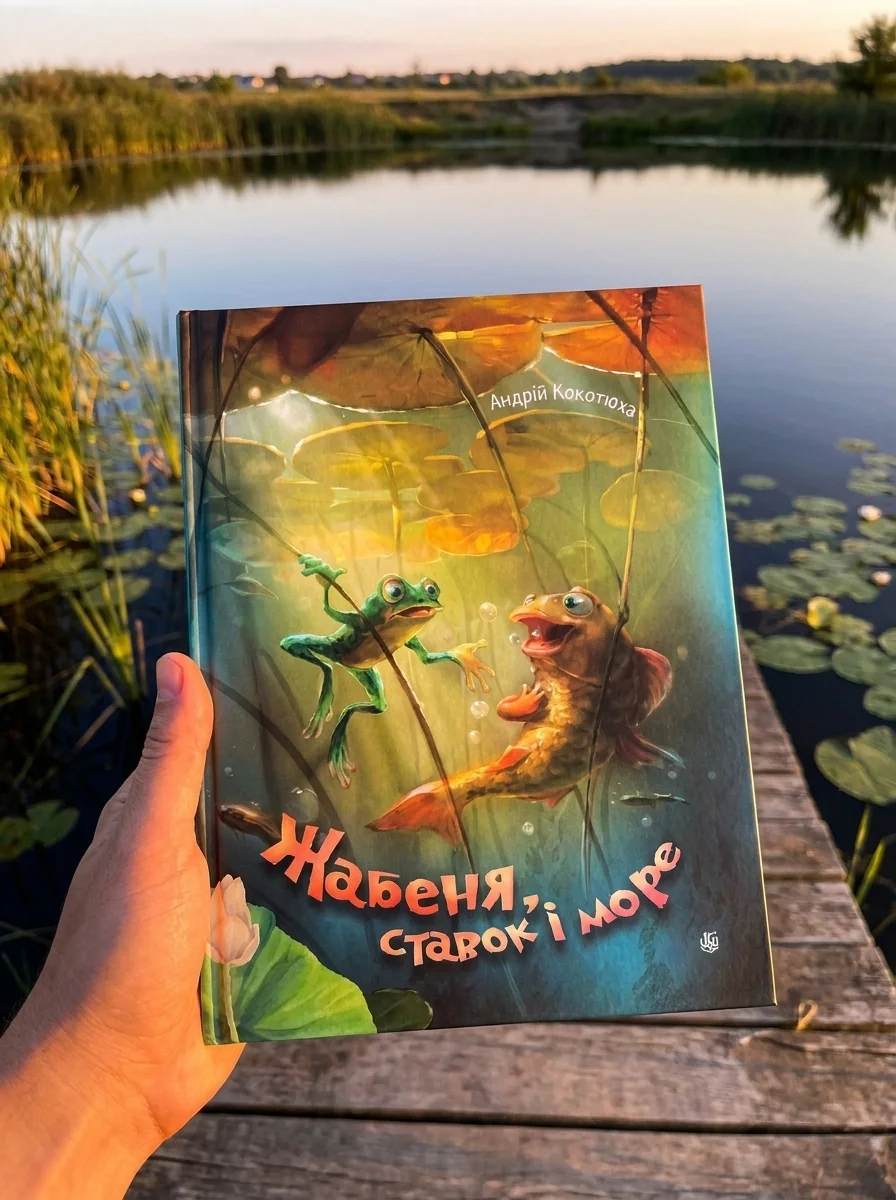 Жабеня, ставок і море — Казки