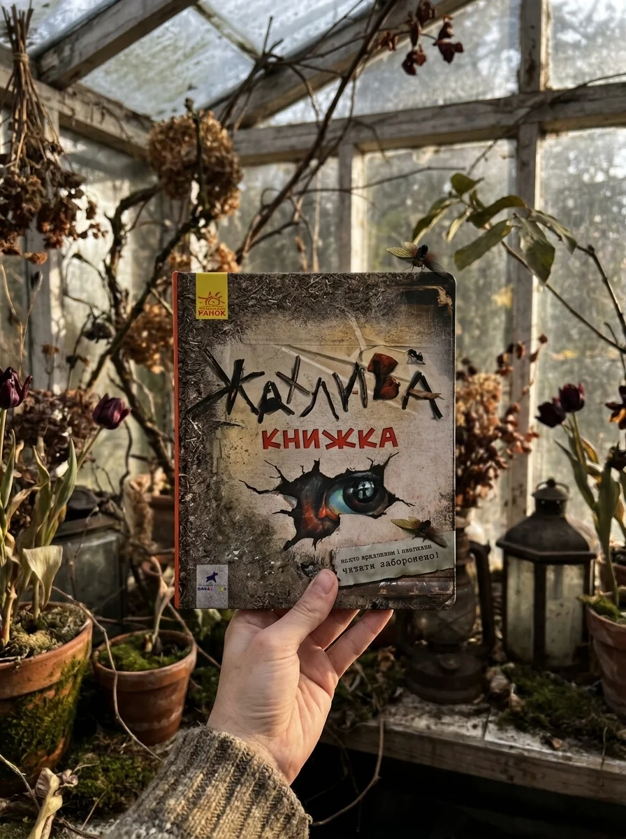 Жахлива книжка: збірник страшних історій — Збірник, обкладинка