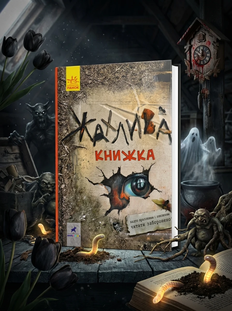 Жахлива книжка: збірник страшних історій — Дитячі книги