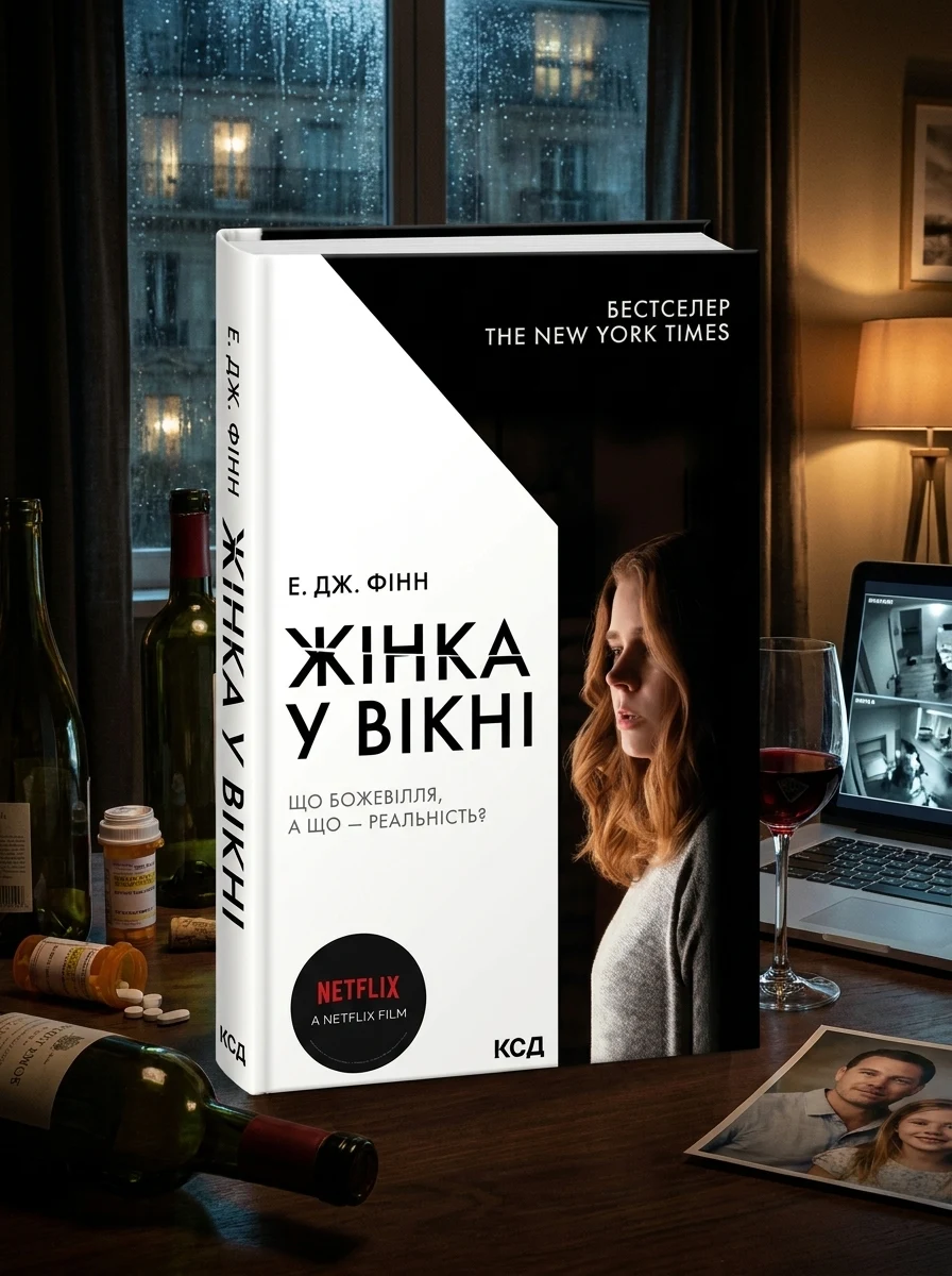 Жінка у вікні (кінообкладинка) — Фінн Е.Дж., фото 2
