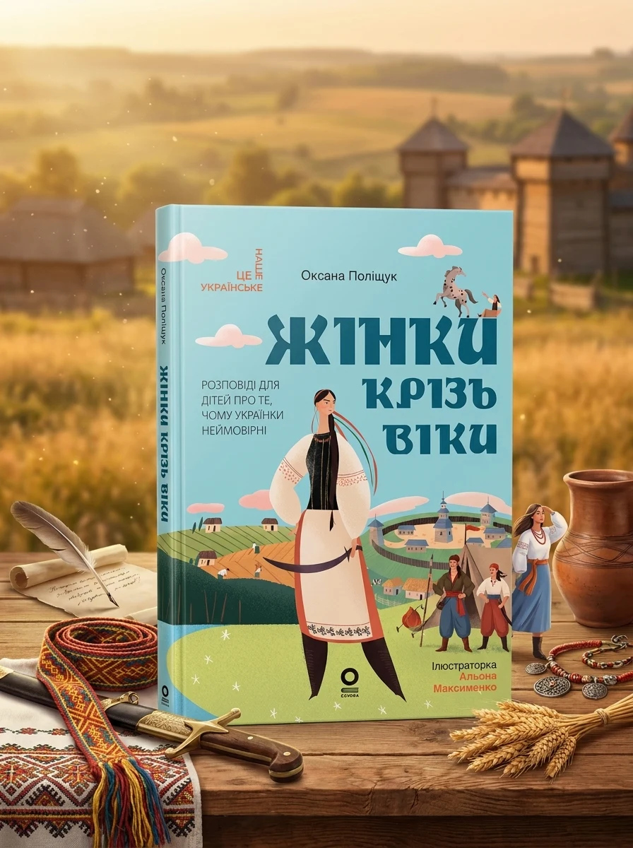 Жінки крізь віки. Розповіді для дітей про те, чому українки неймовірні