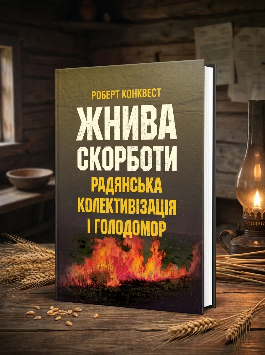 Жнива скорботи: радянська колективізація і голодомор — Конквест Р., обкладинка