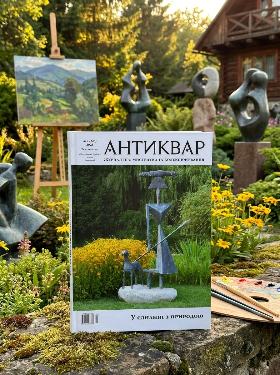 Журнал Антиквар №140. «Деренівська купіль» учора і сьогодні, обкладинка