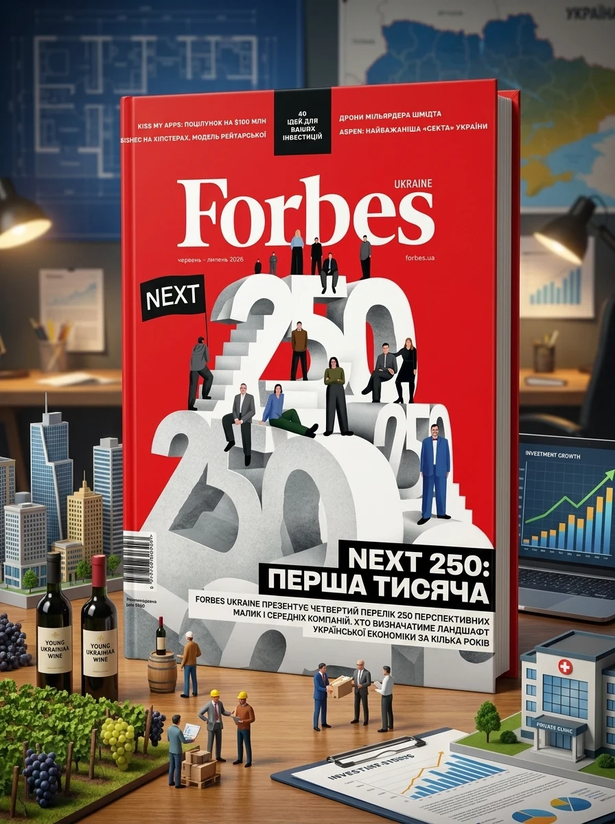 Журнал Forbes Ukraine Червень-Липень 2026 №3, обкладинка