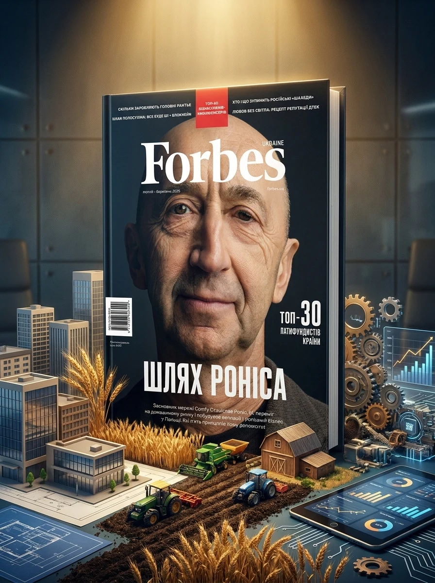 Журнал Forbes Ukraine Лютий-Березень 2026 №1, обкладинка