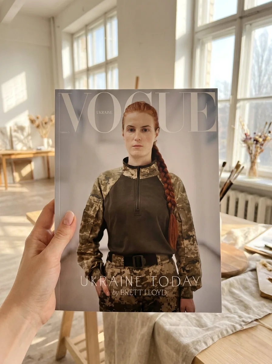 Журнал "VOGUE UKRAINE EDITION" №5/1 весна 2024 (лімітована обкладинка) — фото 2