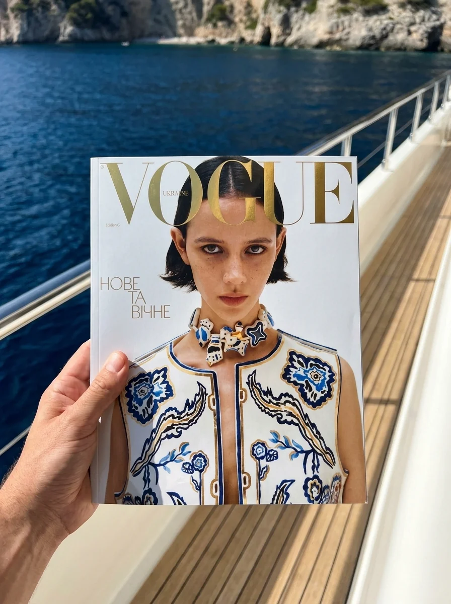 Журнал Vogue Ukraine Edition № 6 літо 2024, обкладинка