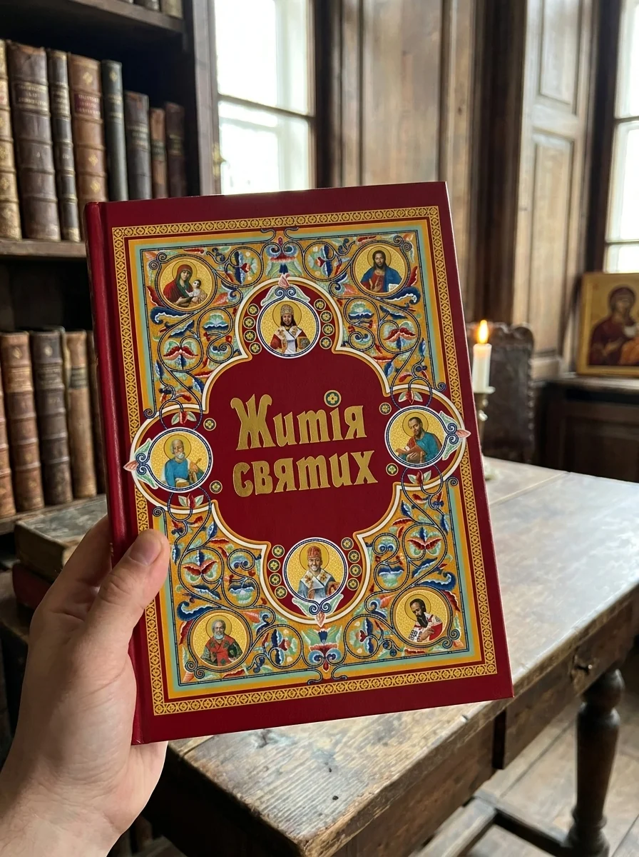 Житія святих (шкіряна обкладинка) — Релігія