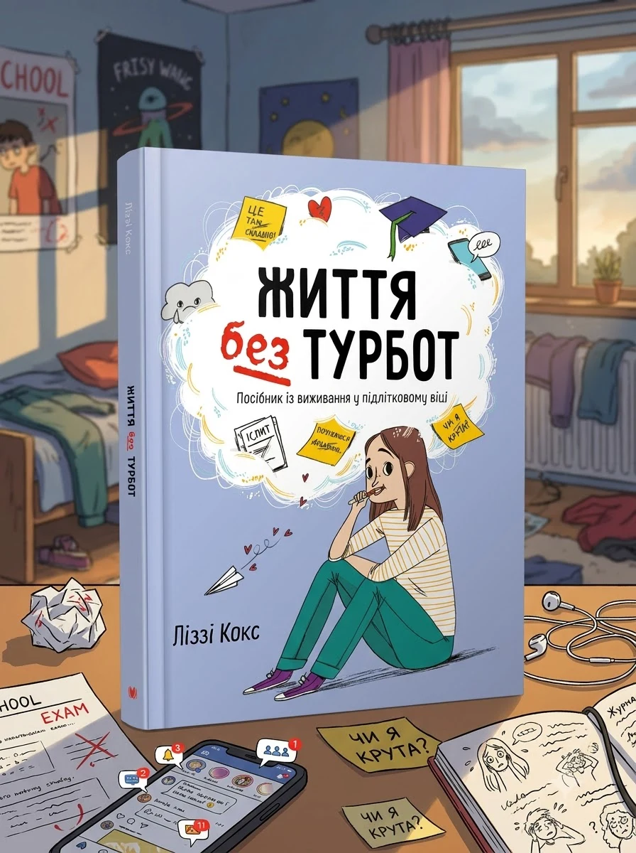 Життя без турбот. Посібник із виживання у підлітковому віці — Дитячі книги