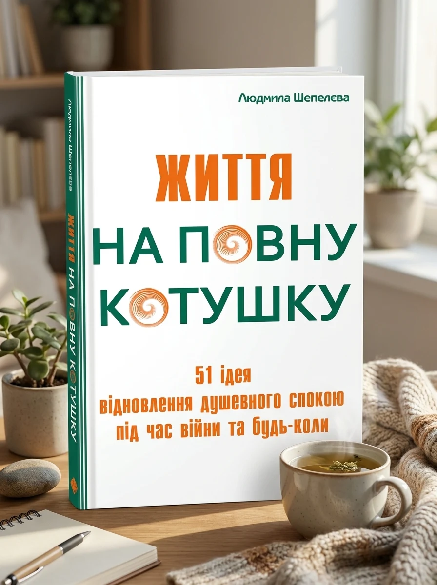 Життя на повну котушку. 51 ідея для відновлення душевного спокою під час війни та будь-коли — фото 2