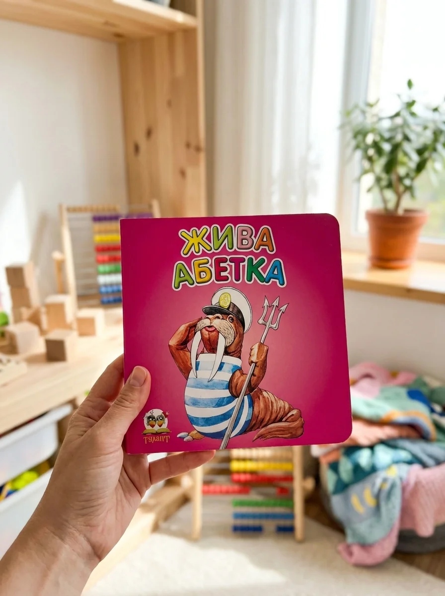 Жива абетка — Лілія Гуменна, обкладинка