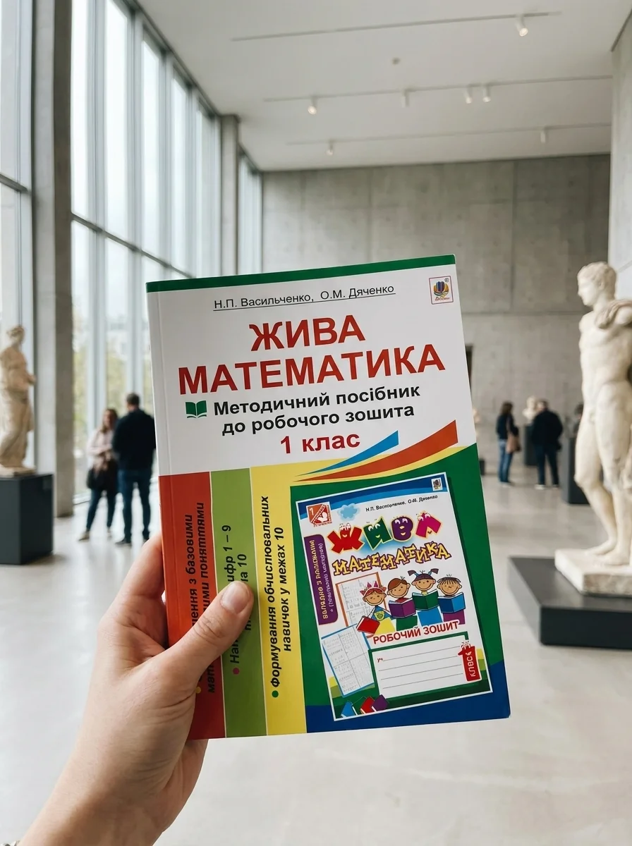 Жива математика. Числа 1-10 та число 0. Методичний посібник до робочого зошита. 1 клас — Дім, сім'я, релігія