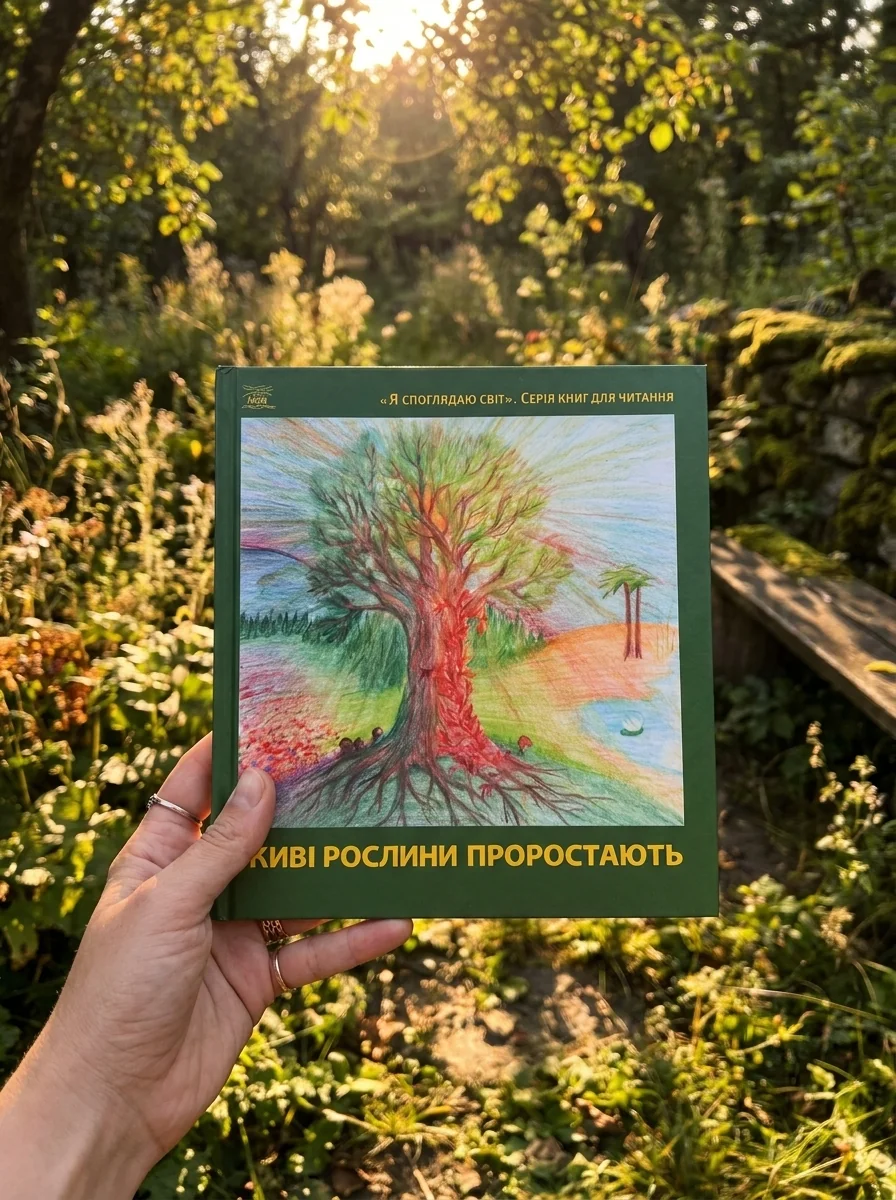 Живі рослини проростають — Наріне Мальцева, обкладинка