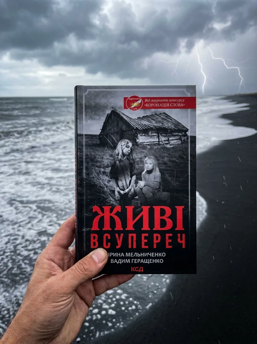 Живі. Всупереч — Мельниченко Ірина, обкладинка