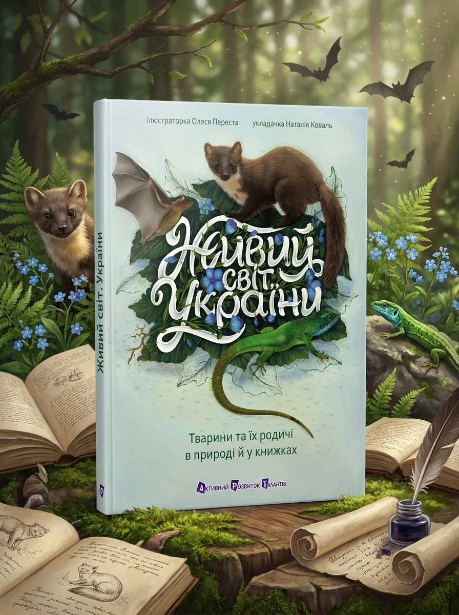 Живий світ України. Тварини та їх родичі в природі й у книжках — фото 2