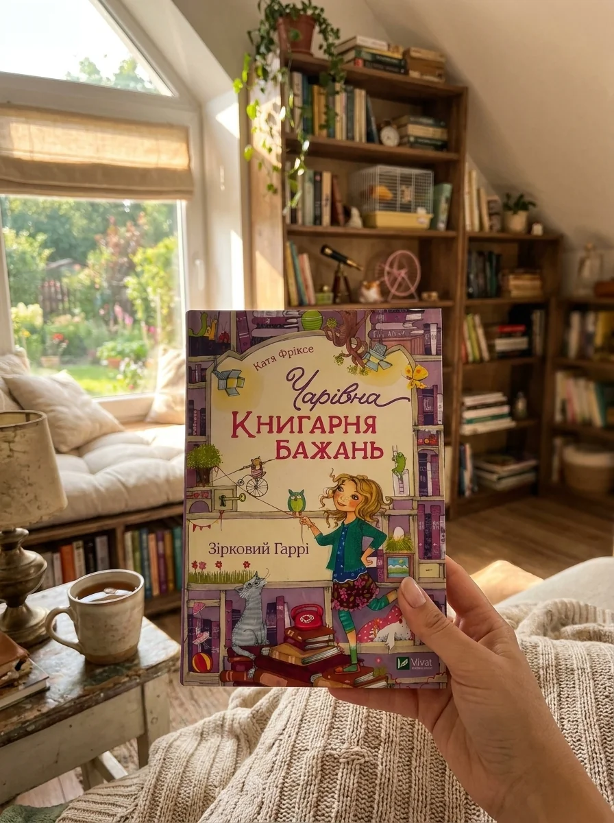 Чарівна "Книгарня бажань". Зірковий Гаррі — Підліткове фентезі