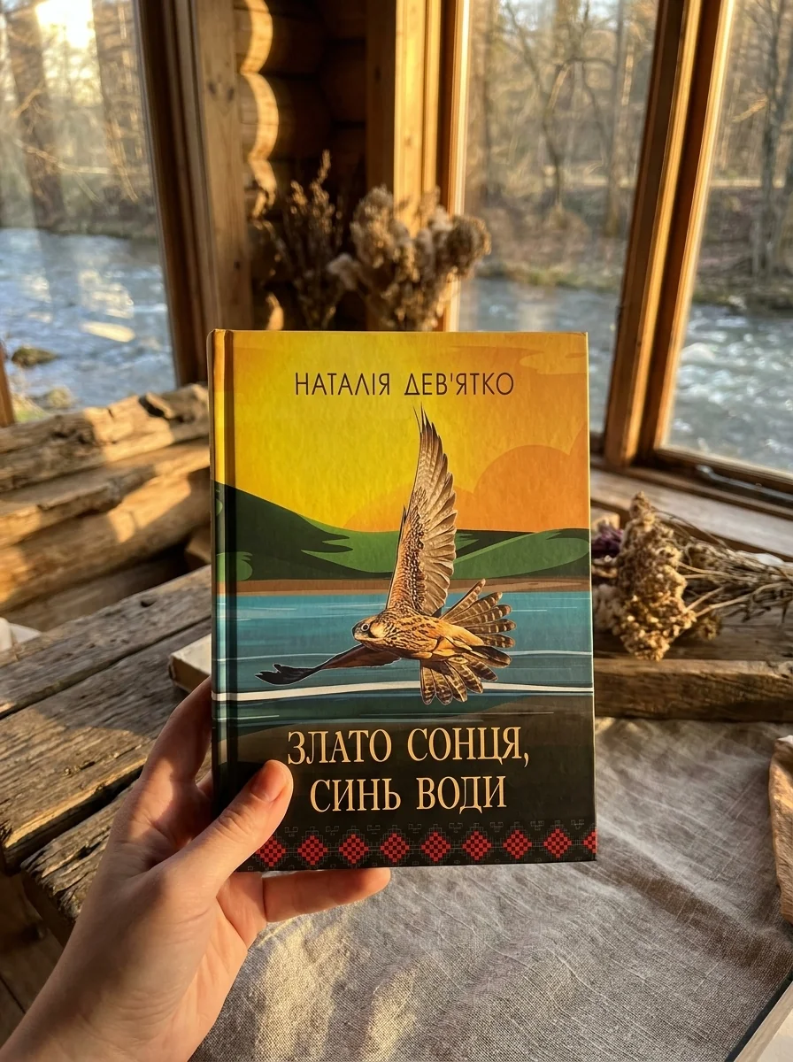 Злато Сонця, синь Води — Наталія Дев'ятко, обкладинка