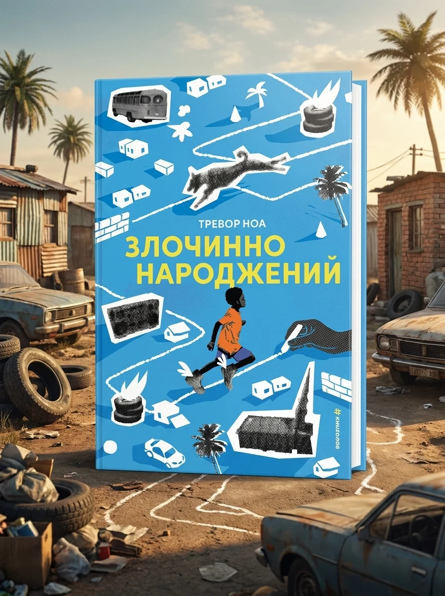 Злочинно народжений — Тревор Ноа, обкладинка