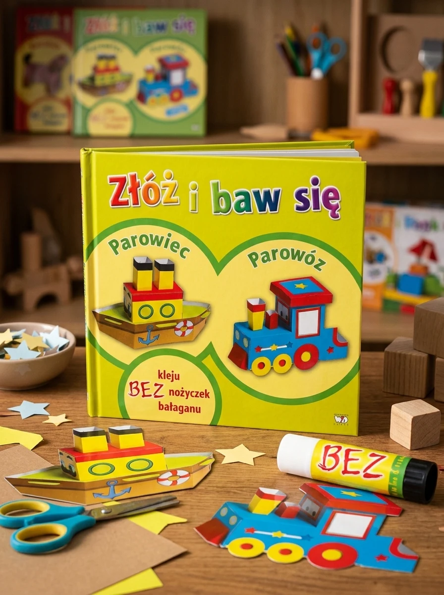 Zloz i baw sie: Parowiec — Комікси та манґи