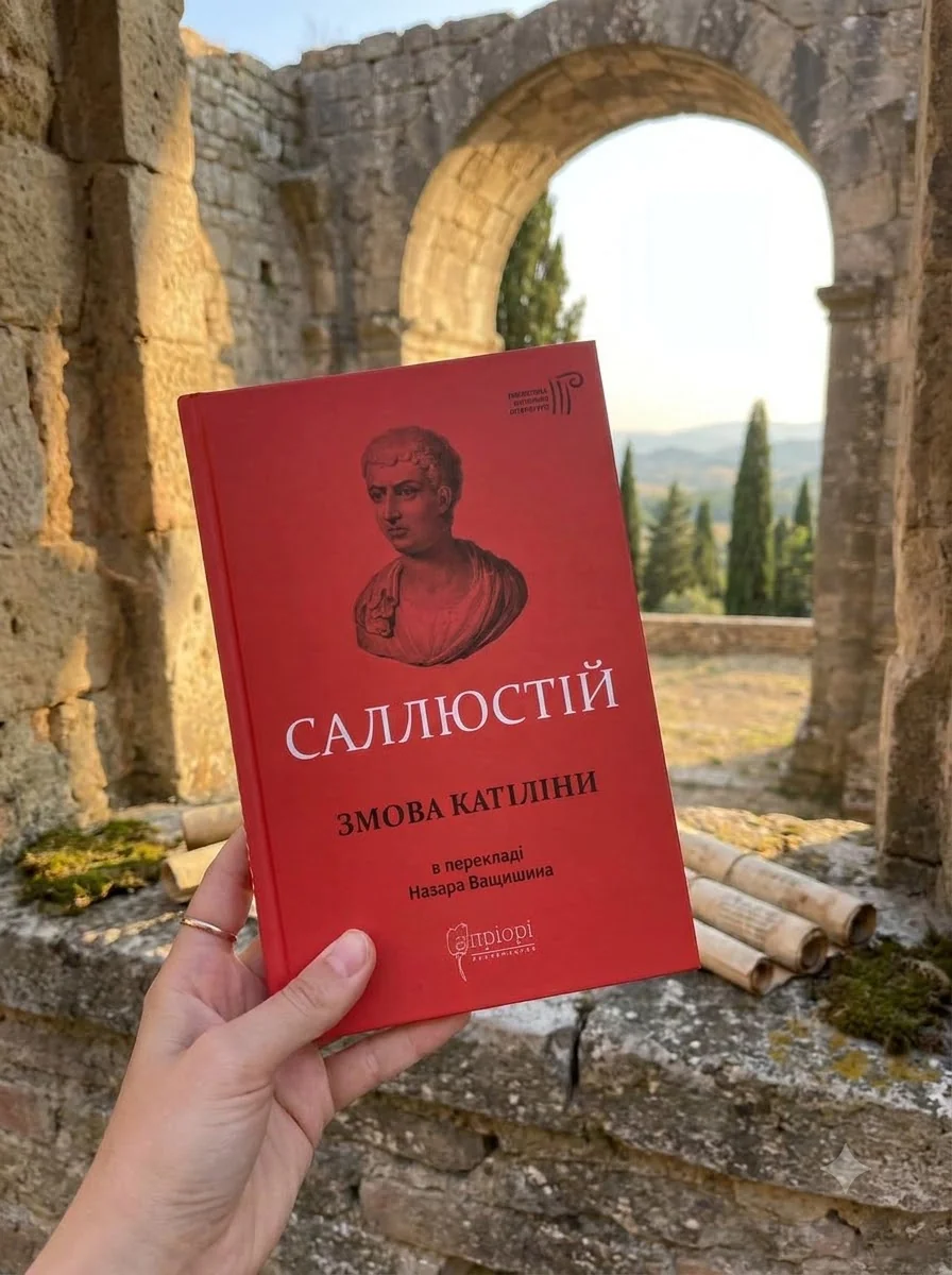 Змова Катіліни — Крісп Ґай Саллюстій, обкладинка