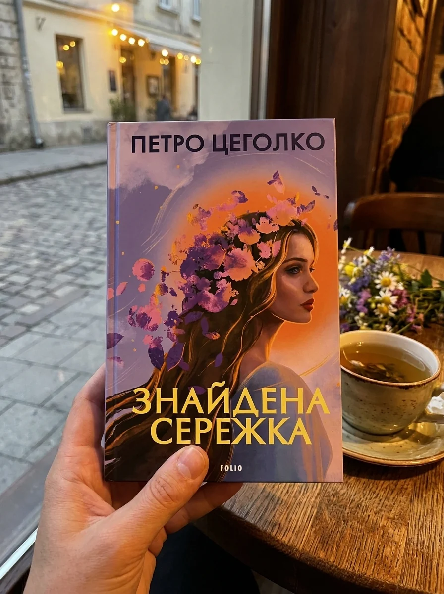 Знайдена сережка — Художня література