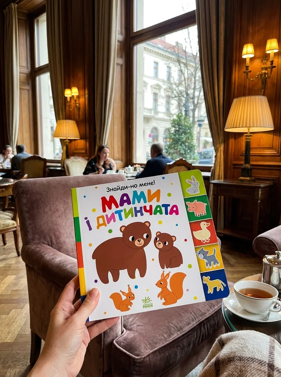Знайди-но мене! Мами і дитинчата — Розвивальні книги