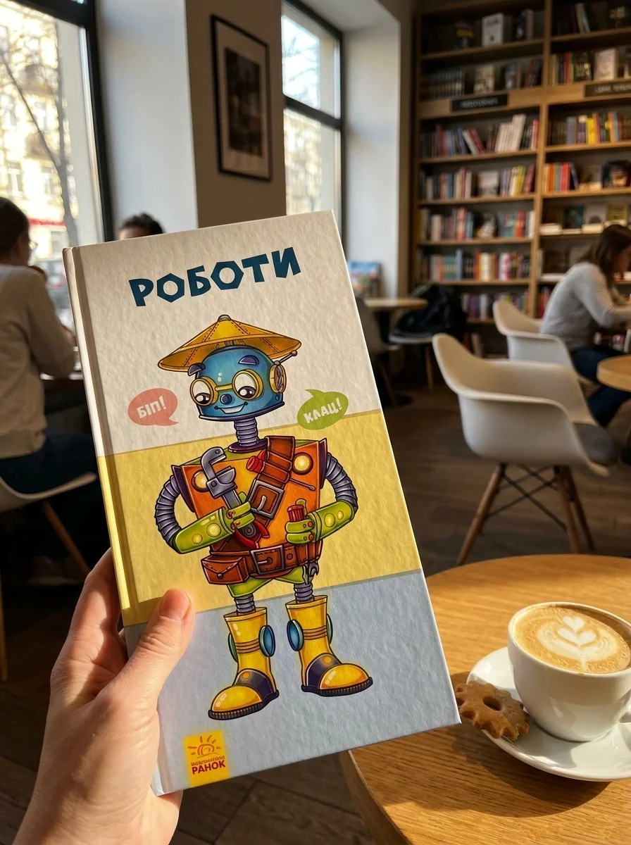 Знайди та збери. Роботи — Книги
