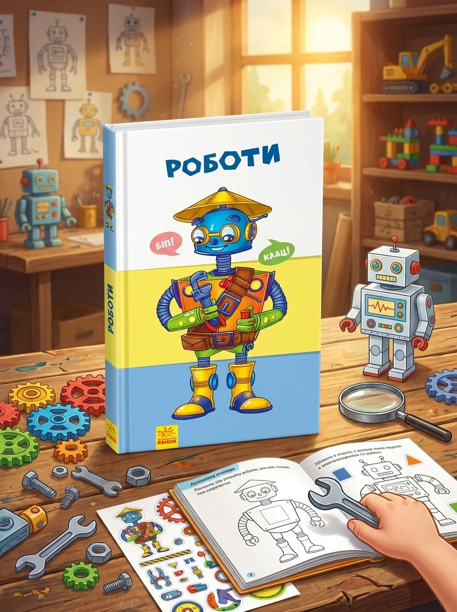 Знайди та збери. Роботи — Дитяча література