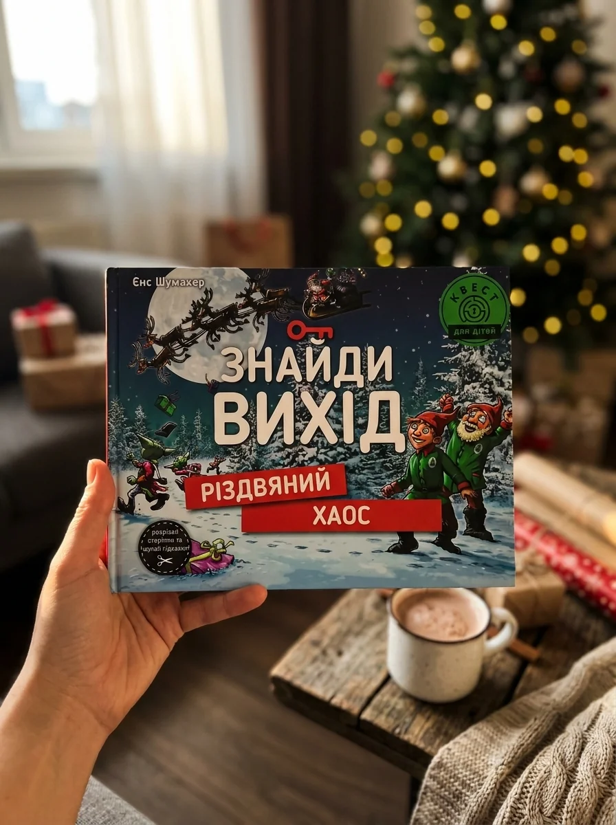 Знайди вихід. Різдвяний хаос — Єнс Шумахер, обкладинка