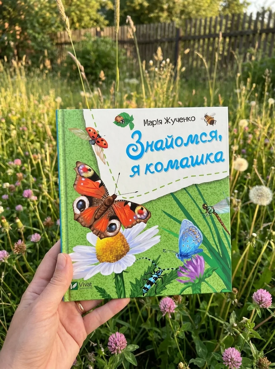 Знайомся, я комашка — Розвивальні книги