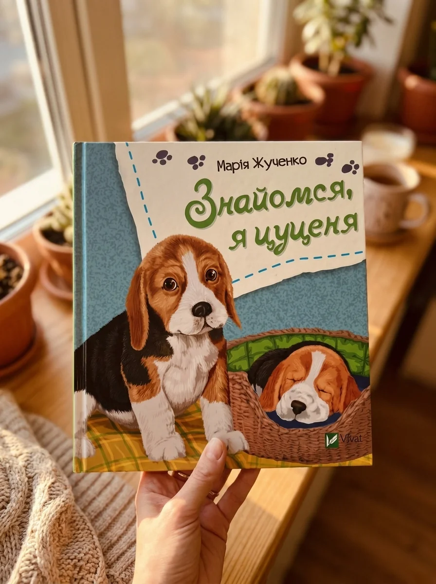 Знайомся, я цуценя — Розвивальні книги