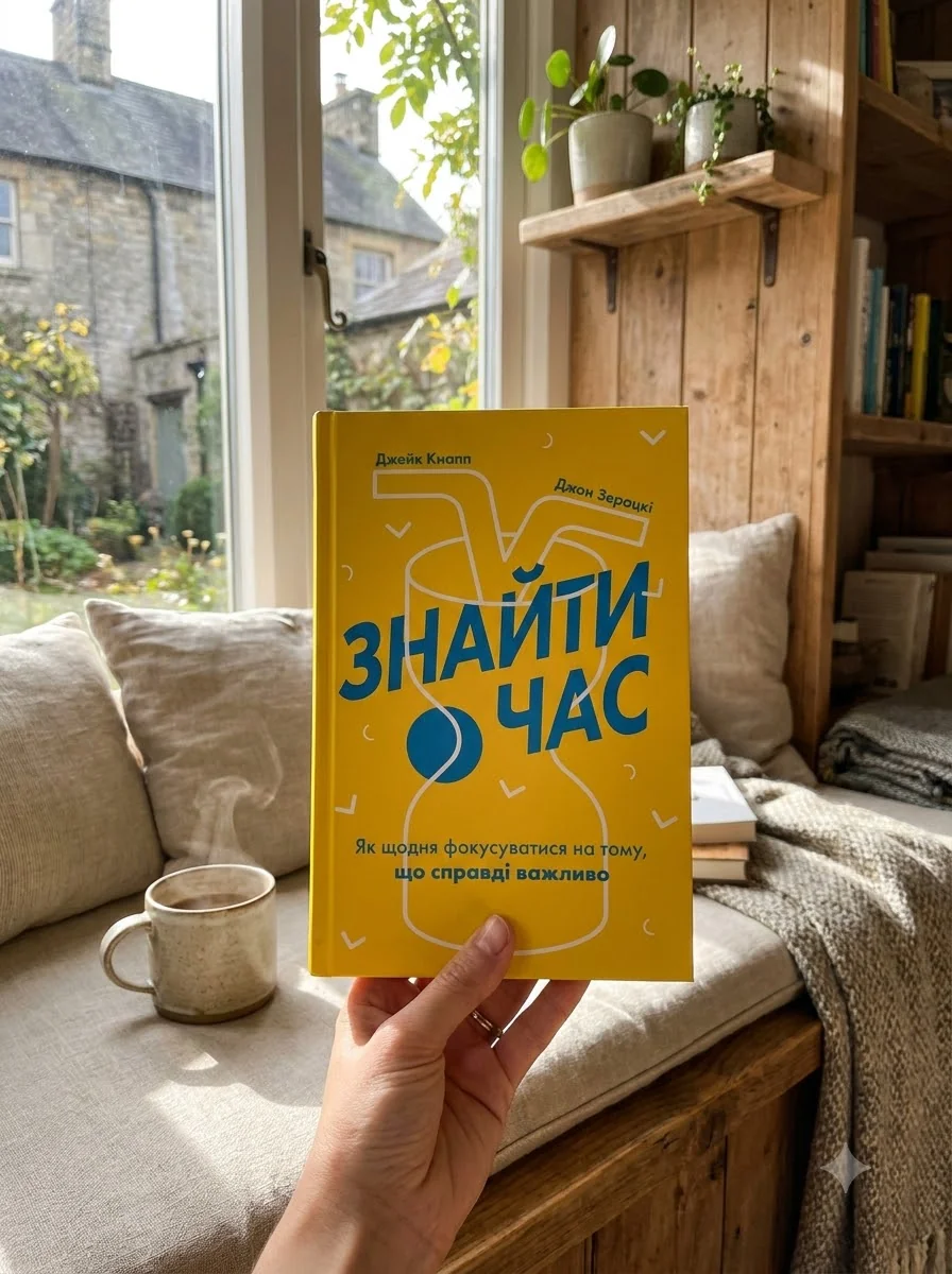 Знайти час. Як щодня фокусуватися на тому, що справді важливо — Кнапп Дж., обкладинка