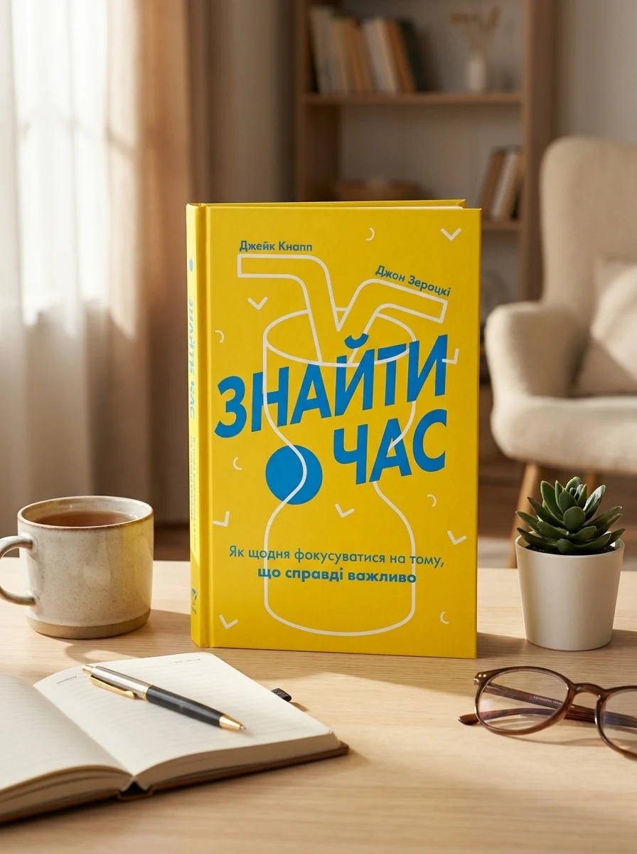 Знайти час. Як щодня фокусуватися на тому, що справді важливо — Кнапп Дж., фото 2
