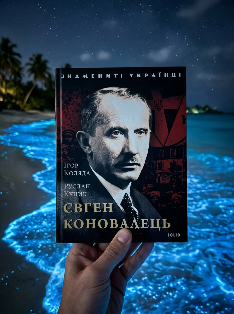 Знамениті українці. Євген Коновалець — Ігор Коляда, обкладинка
