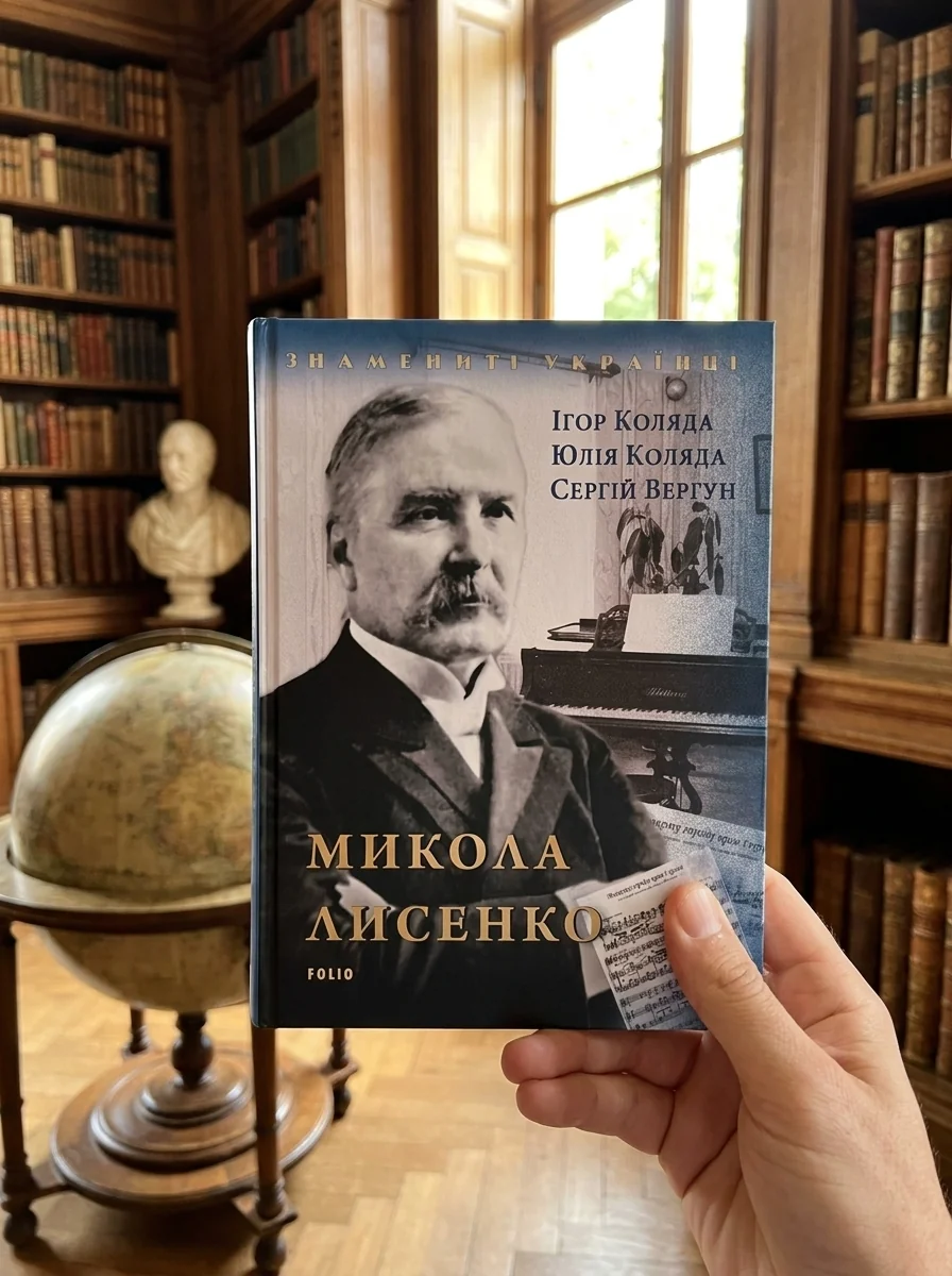Знамениті українці. Микола Лисенко — Юлія Коляда, обкладинка