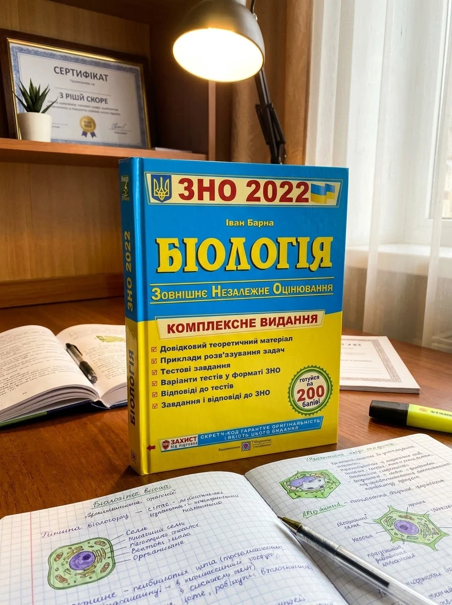 ЗНО 2022 Біологія. Комплексна підготовка — Барна Іван, фото 2