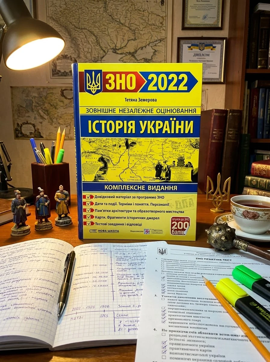 ЗНО 2022 Історія України. Комплексна підготовка до зовнішнього незалежного оцінювання і державної підсумкової атестації (Земерова Т.) — фото 2