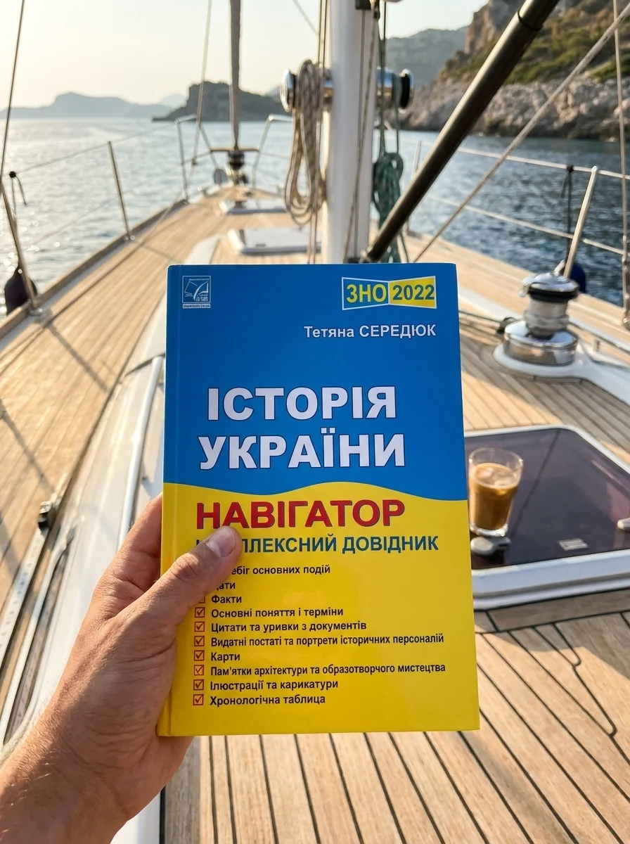 ЗНО 2022 Історія України. Навігатор здобувача освіти для підготовки до ЗНО — Середюк Тетяна, обкладинка