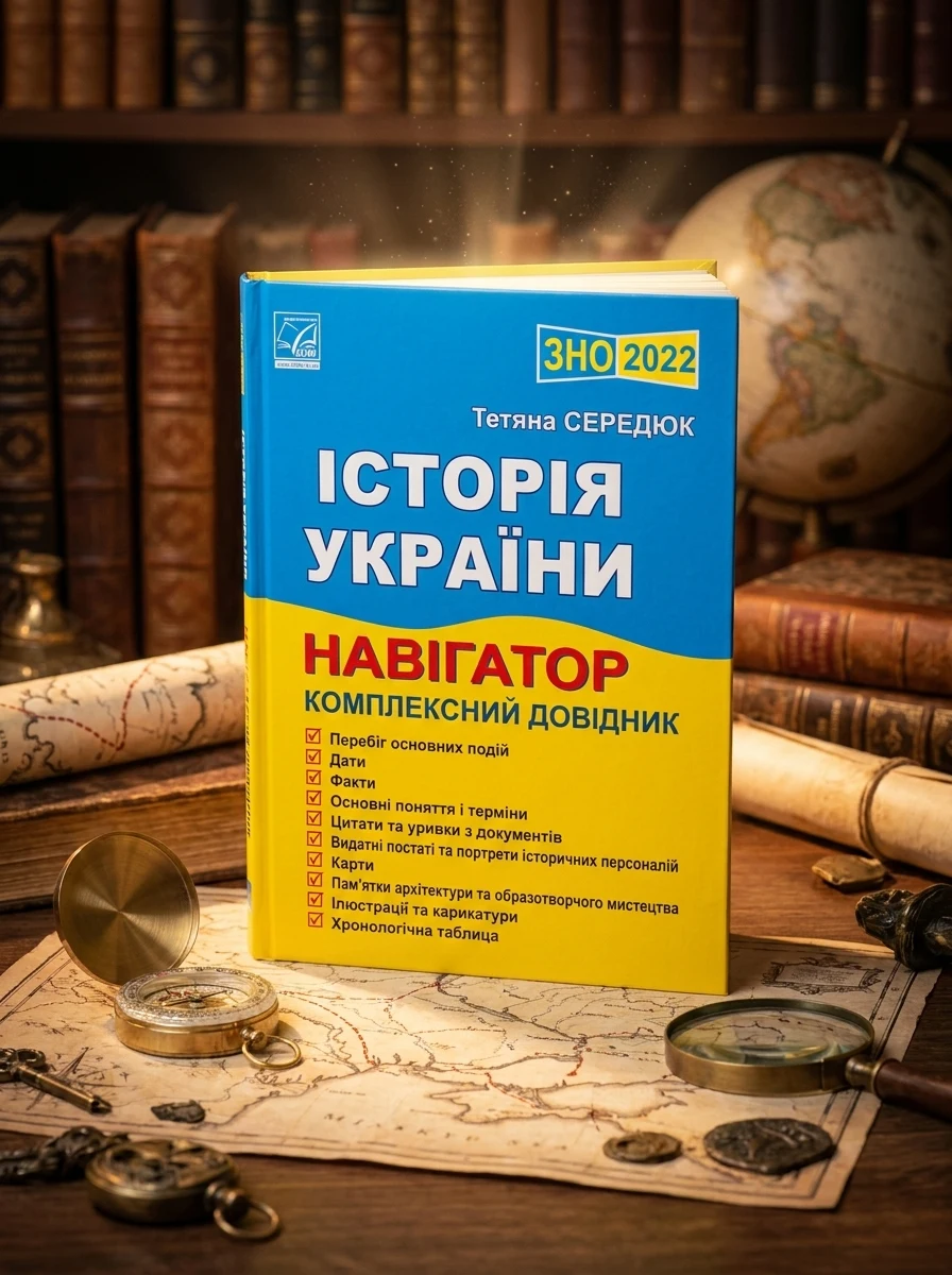 ЗНО 2022 Історія України. Навігатор здобувача освіти для підготовки до ЗНО — Середюк Тетяна, фото 2