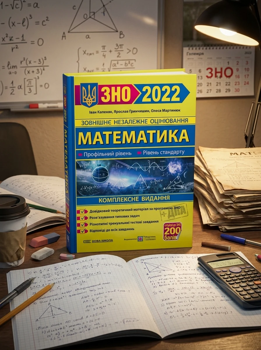 ЗНО 2022 Математика. Комплексне видання. Профільний рівень. Рівень стандарту — фото 2