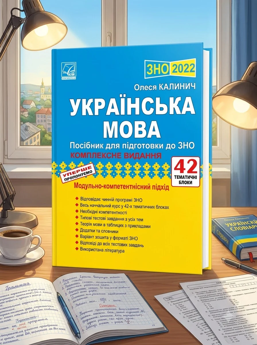 ЗНО 2022 Українська мова. Посібник для підготовки до ЗНО — фото 2