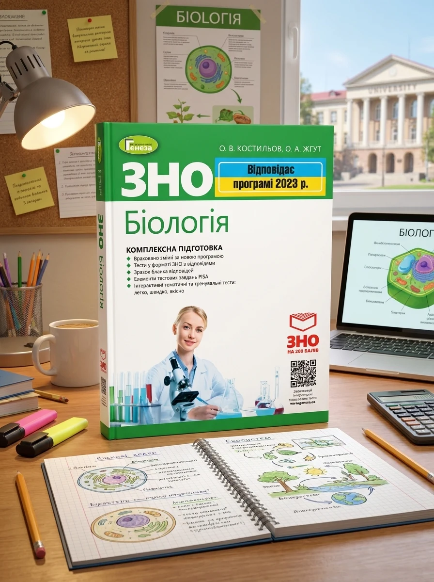 ЗНО 2023. Біологія. Комплексна підготовка