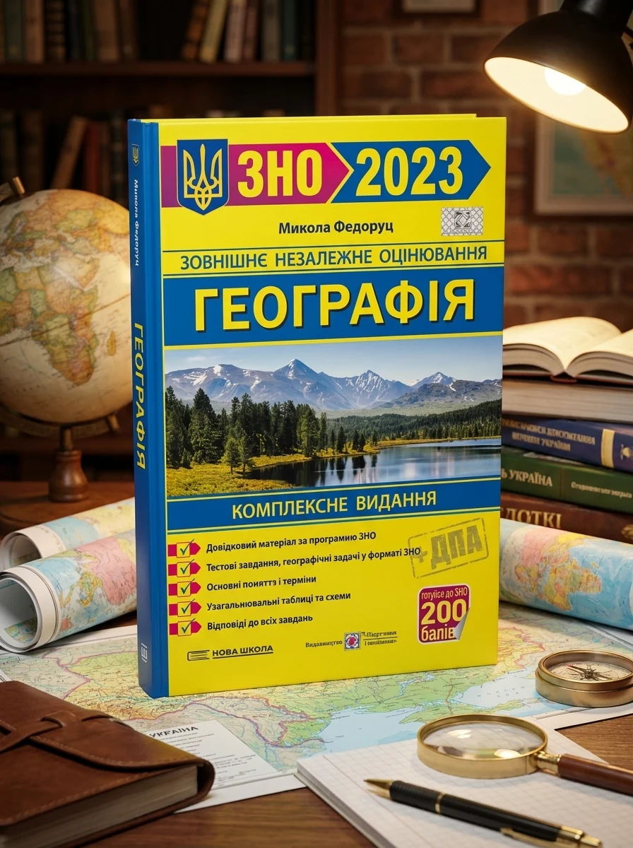 ЗНО 2023 Географія. Комплексне видання — Федоруц Микола, фото 2
