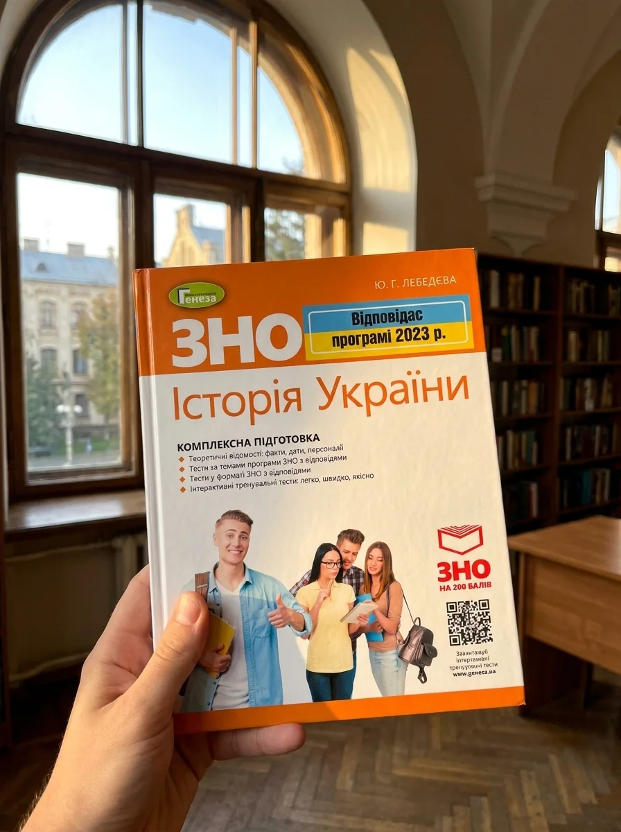 ЗНО 2023. Історія України. Комплексна підготовка — Юлія Лебедєва, обкладинка